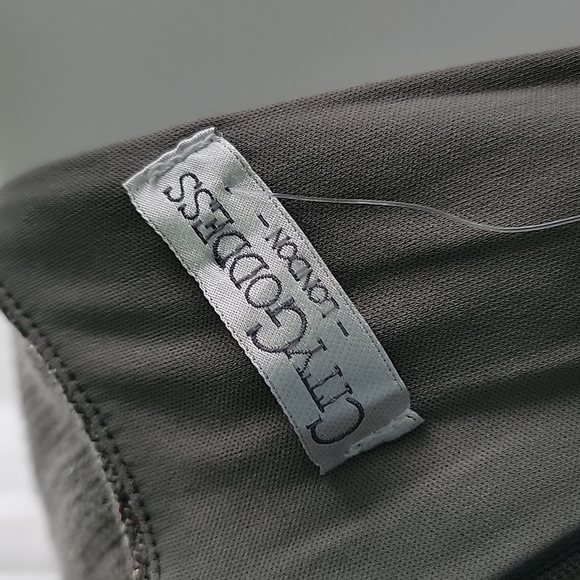 City Goddess London NWT New Sheath Dress Grey Plaid Sparkle Size 6 Wool - Picture 8 of 16